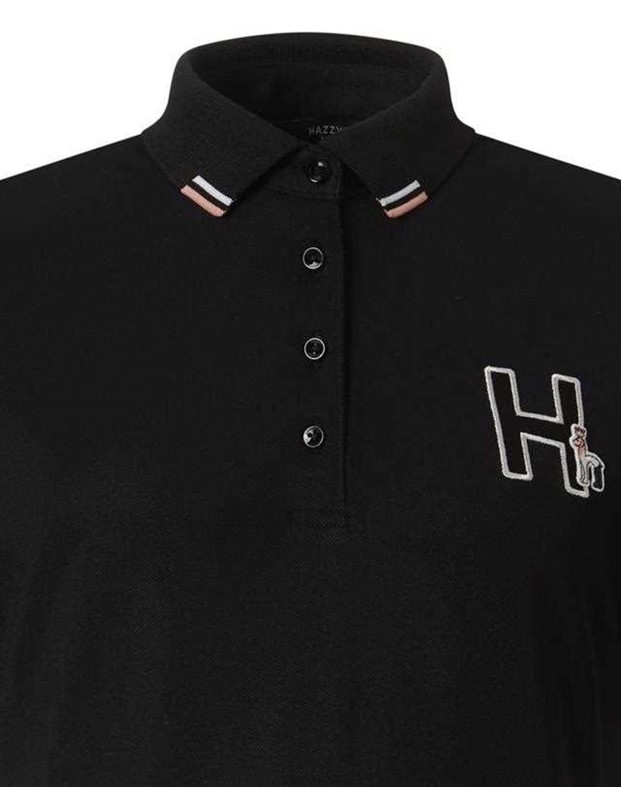 Áo nữ Hazzys HWTS1B301BK