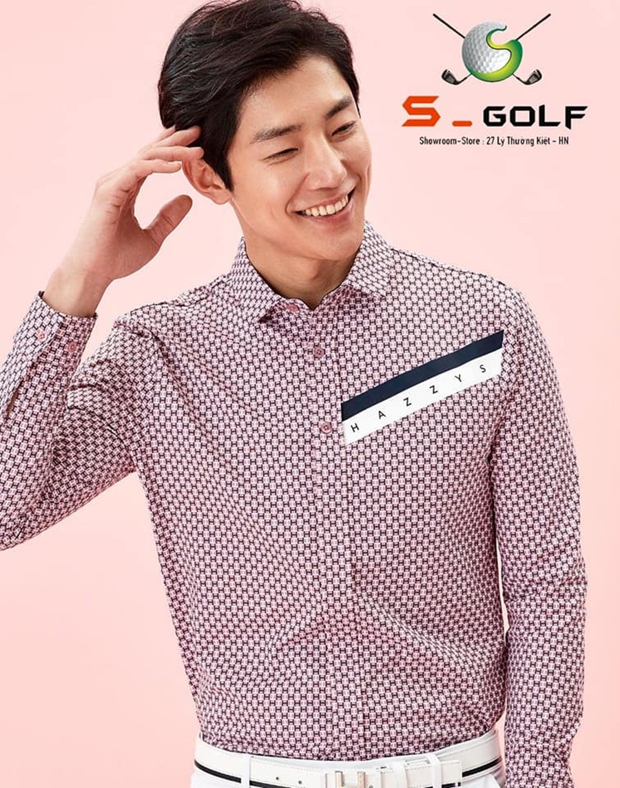 Áo dài tay nam Hazzys HUTS1A221P3